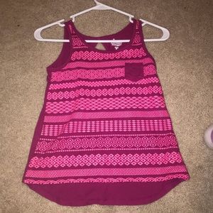 Girls Pink Tank top